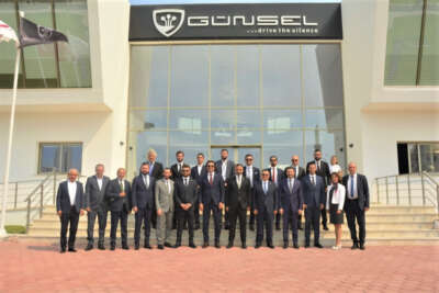 İş insanları yerli otomobil GÜNSEL’i test etti