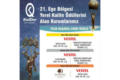 Yılın Başarılı Ekibi Ödülü Vestel’e verildi