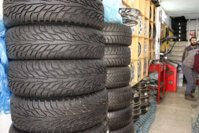 Kış lastiğinde ikinci ele rağbet arttı