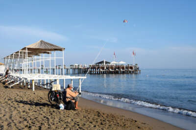 Turizm sezonu bitti sahiller az sayıda turiste kaldı