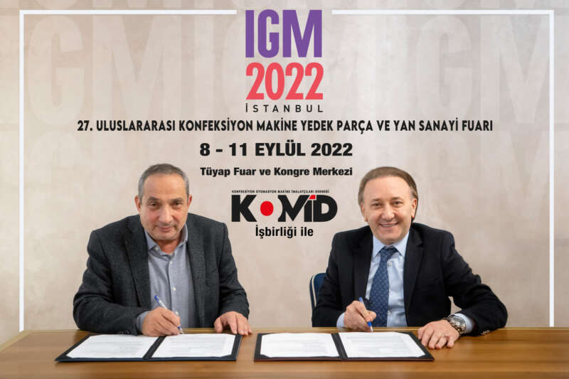 KOMİD'den, IGM 27. Uluslararası Konfeksiyon Makineleri Fuarı'na tam destek