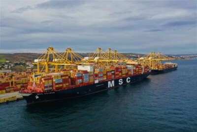 Uçak gemilerinden büyük, 4 futbol sahası kadar: Yanaştığı İl Tekirdağ