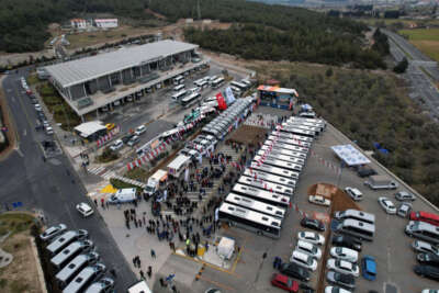 90 yeni otobüs hizmet girdi