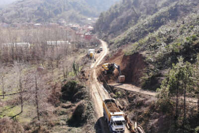 Açılışını Cumhurbaşkanı Erdoğan yapmıştı, o yolda ikinci etap başladı