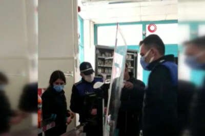 Başkent'te zincir marketleri denetleyen zabıta müdüründen sert sözler