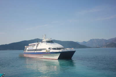 Rodos’a giden feribot Marmaris’e geri döndü