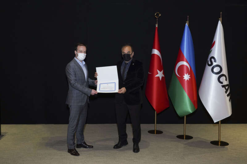 SOCAR Türkiye’nin iştirakleri 'Beslenme Dostu İşyeri' sertifikası aldı