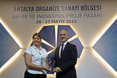 Antalya OSB Ar-Ge ve İnovasyon Projeleri 2022 ödülleri sahiplerini buldu