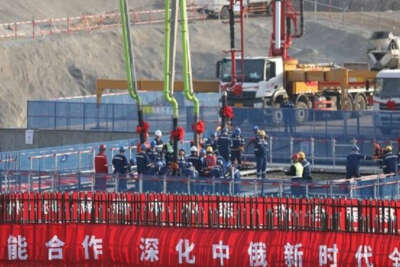 Çin'de bulunan Xudapu NGS’nin 4’ncü ünitesinin temeli atıldı