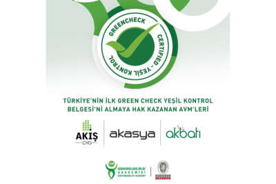 Akasya ve Akbatı, 'Green Check-Yeşil Kontrol Belgesi' aldı