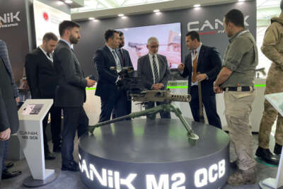 Türkiye’nin gururu 'CANiK M2 QCB', SEDEC Fuarı’nda