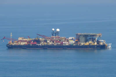 325 metrelik dev 'Castorone' gemi Zonguldak'a ulaştı