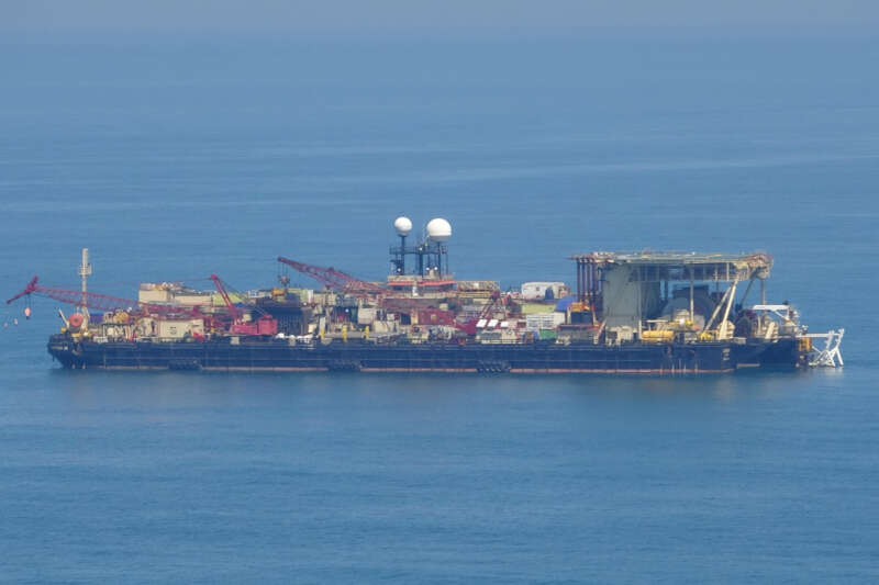 325 metrelik dev 'Castorone' gemi Zonguldak'a ulaştı