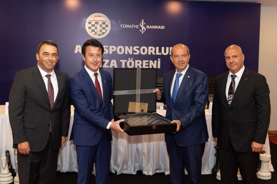 Türkiye İş Bankası ile Kuzey Kıbrıs Satranç Federasyonu’nun iş birliği devam edecek