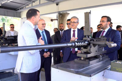 CANiK’in yüksek teknoloji merkezi Savunma Sanayii Başkanı’nı ağırladı