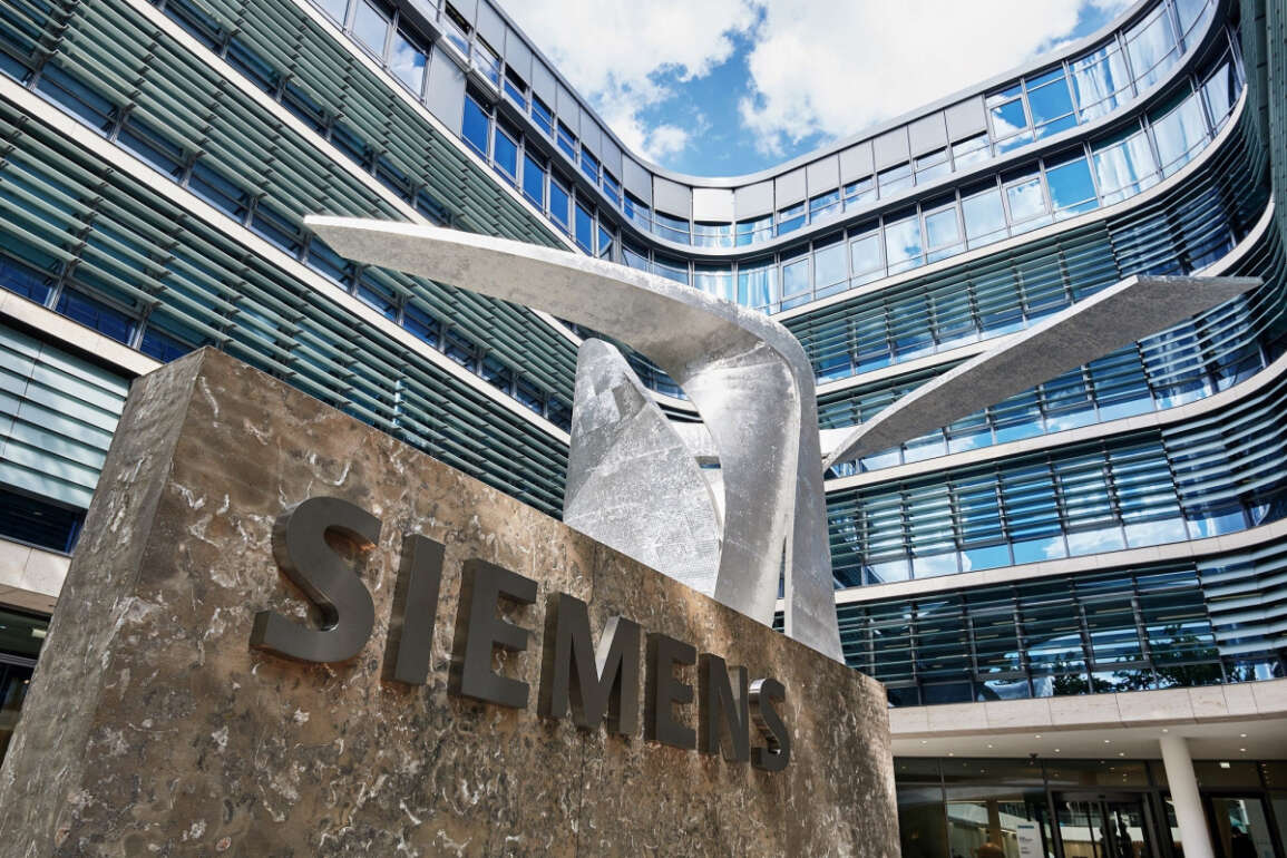 Siemens, üçüncü çeyrekte 22 milyar euro gelir elde etti