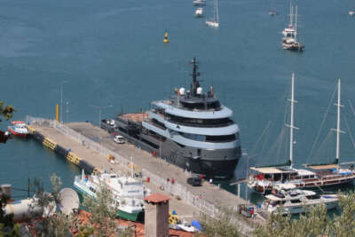 Süper lüks yat 'The Ragnar' Fethiye’de