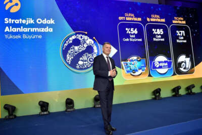 Turkcell ikinci çeyrekte yüzde 46 büyüdü