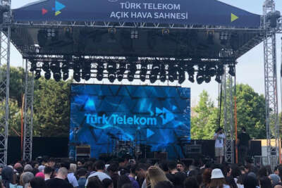 Türk Telekom Açık Hava Sahnesi’nde sanat ve eğlence için geri sayım başladı