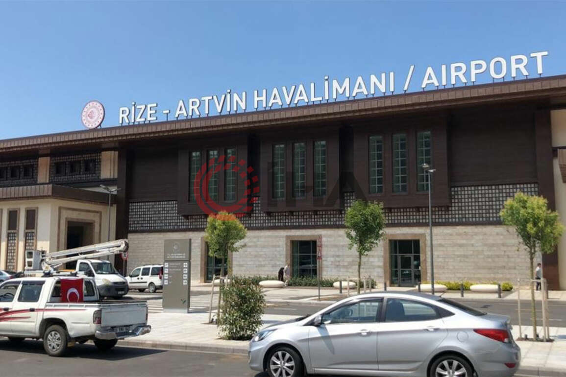 Rize Artvin Havalimanını 411 bin 171 yolcu kullandı