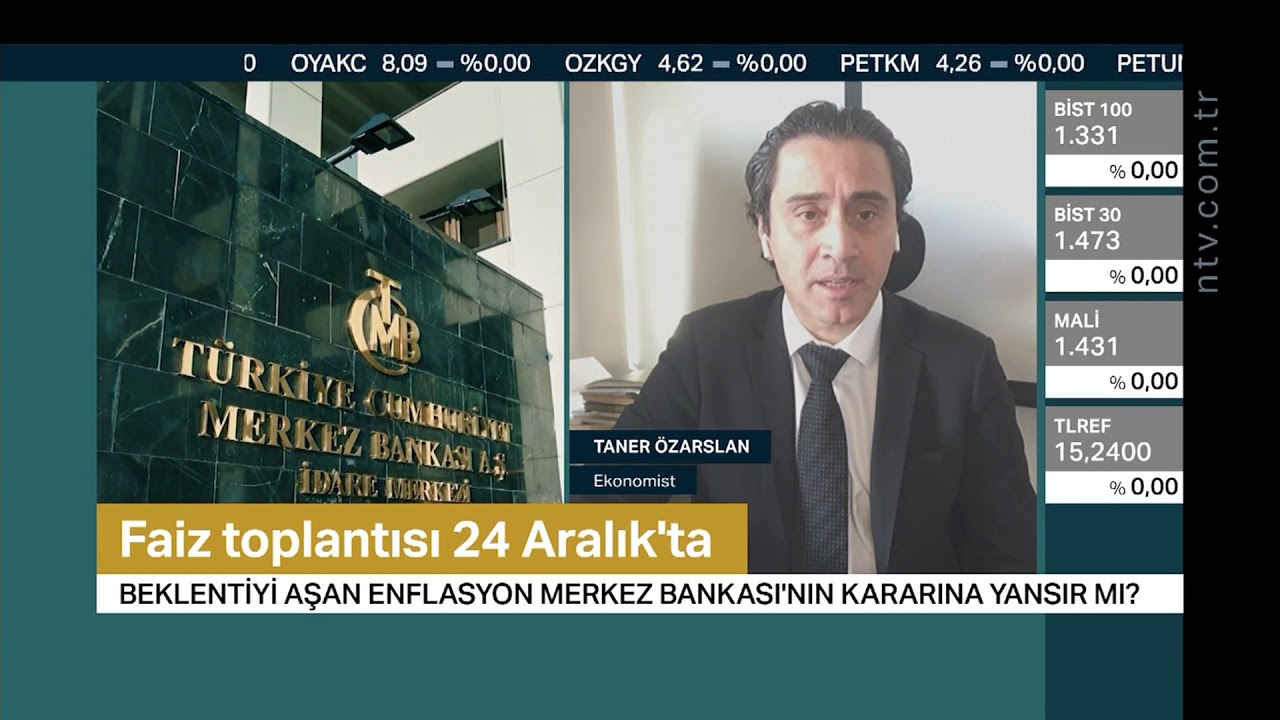 NTV | Beklentiyi aşan enflasyon Merkez Bankası'nın faiz kararına yansır mı?
