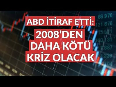 ABD İtiraf Etti: 2008'den Daha Kötü Kriz Olacak - Dünyanın Haberi 312 - 22.01.2023