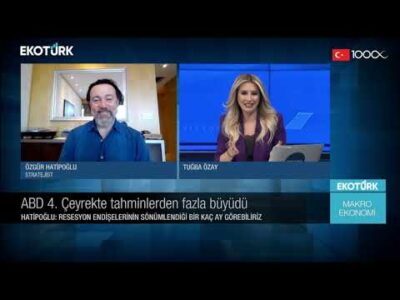 ABD 4. Çeyrekte tahminlerden fazla büyüdü | Makro Ekonomi | Tuğba Özay