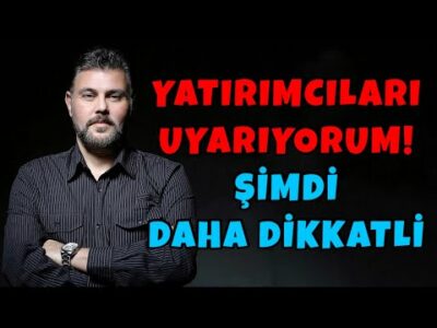 YATIRIMCILARI UYARIYORUM! ŞİMDİ DAHA DİKKATLİ | MURAT MURATOĞLU