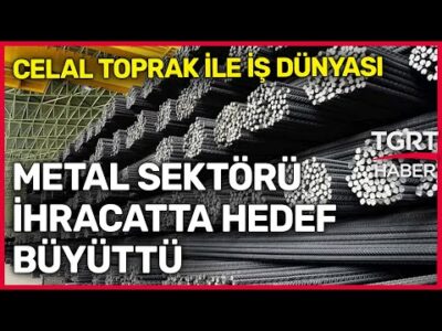 Demir ve Demir Dışı Metaller Sektörünün İhracatı Arttırma Hedefleri - Celal Toprak ile İş Dünyası