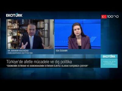 Küresel Bakış | Dr. Bahadır Kaleağası | Eda Özdemir