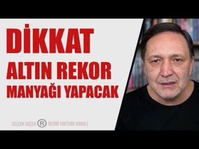 ALTIN REKOR MANYAĞI YAPACAK l DOLAR DİKKAT l BITCIN BÜYÜK PATLAYACAK