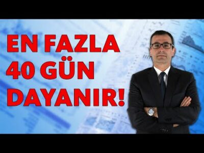 EN FAZLA 40 GÜN DAYANIR!