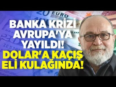 Banka Krizi Avrupa'ya Yayıldı! Dolar'a Kaçış Eli Kulağında! | Ekonomist Erdal Sağlam KRT Ekonomi