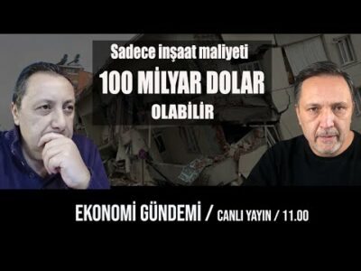 Sadece inşaat maliyeti 100 milyar dolar olabilir l selçuk geçer l çetin ünsalan