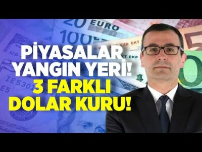 Piyasalar Yangın Yeri! 3 Farklı Dolar Kuru! | Ekonomist Evren Devrim Zelyut KRT Ekonomi