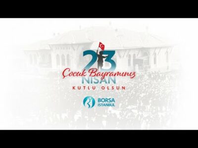 23 Nisan Ulusal Egemenlik ve Çocuk Bayramı kutlu olsun