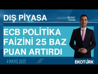 Avrupa Merkez Bankası politika faizini 25 baz puan artırdı | Murat Tufan | Dış Piyasa