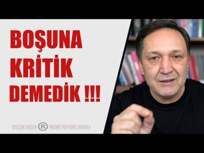 BOŞUNA KRİTİK DEMEDİK DOLAR ALTIN FED ECB