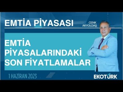 Emtia piyasalarındaki son fiyatlamalar | Cenk Akyoldaş | Emtia Piyasası | 01.06.2023