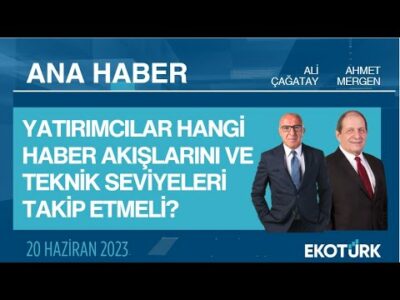 Ana Haber | Ahmet Mergen | Ali Çağatay | 20.06.2023