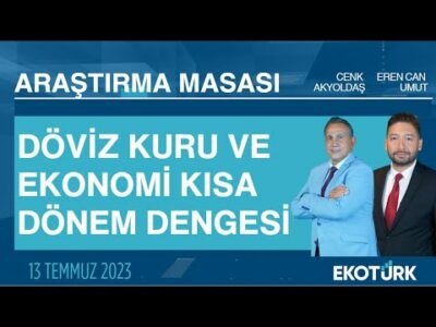 Araştırma Masası | Cenk Akyoldaş | Eren Can Umut (13.07.2023)