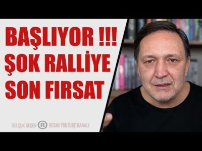 BAŞLIYOR ŞOK RALLİ İÇİN SON FIRSAT l DOLAR EURO BİTCOİN