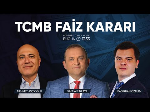 TCMB Faiz Kararı Canlı Yayın | Mehmet Aşçıoğlu Kadirhan Öztürk | Ekonomi Ekranı