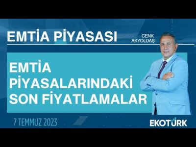 Emtia piyasalarındaki son fiyatlamalar | Cenk Akyoldaş | Emtia Piyasası | 07.07.2023