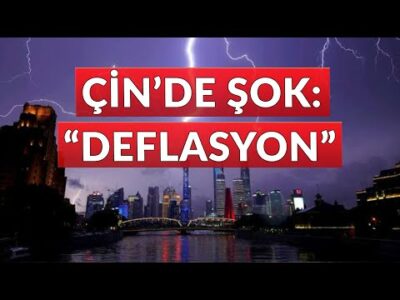Çin'de Şok: Deflasyon - Dünyanın Haberi 359 - 13.08.2023