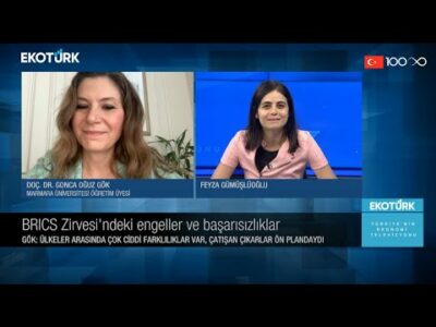 Küresel Bakış | Doç. Dr. Gonca Oğuz Gök | Feyza Gümüşlüoğlu