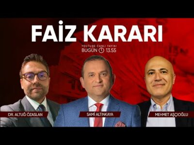 Merkez Bankası Faiz Kararı Canlı Yayın | Mehmet Aşçıoğlu Altuğ Özaslan | Ekonomi Ekranı