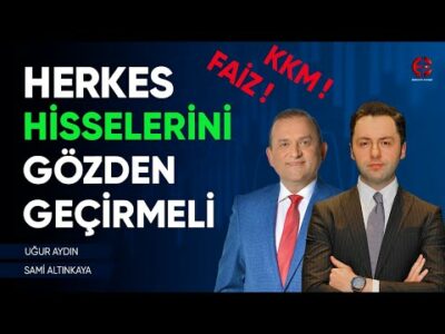 Hisselerinizi Gözden Geçirin | Pimi Çekilmiş Bomba | Uğur Aydın | Ekonomi Ekranı