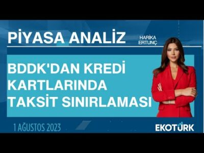 BDDK'dan kredi kartlarında taksit sınırlaması | Harika Ertunç | Piyasa Analiz
