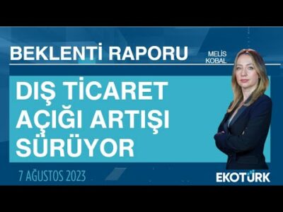 Dış ticaret açığı artışı sürüyor | Melis Kobal | Beklenti Raporu